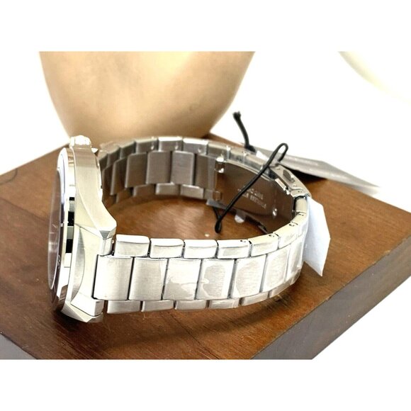 Citizen Men's Watch AW1711-52L Eco Drive Blue Dial Silver Stainless Steel 44mm - Picture 10 of 15